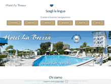 Tablet Screenshot of hotel-labrezza.it